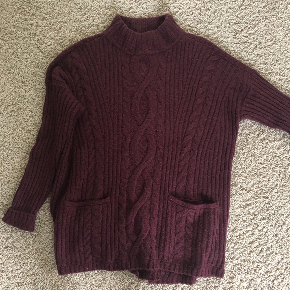 Abercrombie Mock Neck Sweater